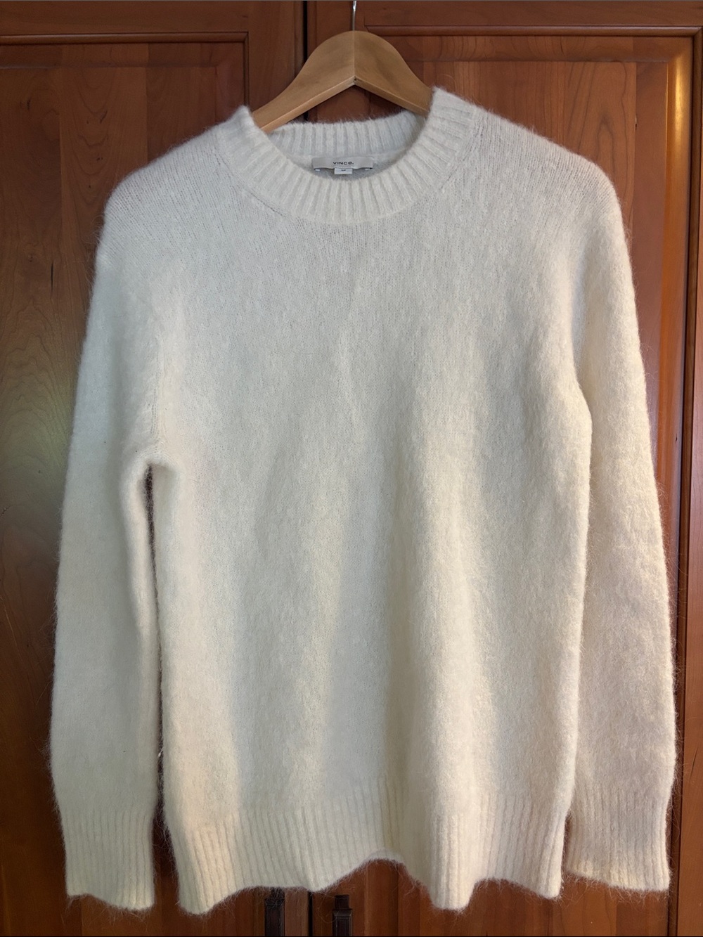 Vince Cream Crewneck Sweater